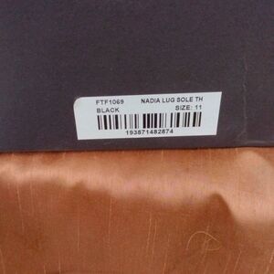 Paul Green Nadia Lug Sole Platform Black Boots Size 11 NWT